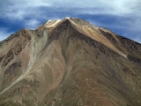 vrchol Licancaburu, summit of Licancabur, SW Bolivia