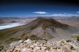 pohled na krater sopky Juricis; view of the drater of volcano Juricis, SW Bolivia