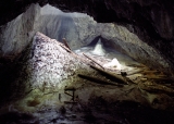 ice cave in Romania
